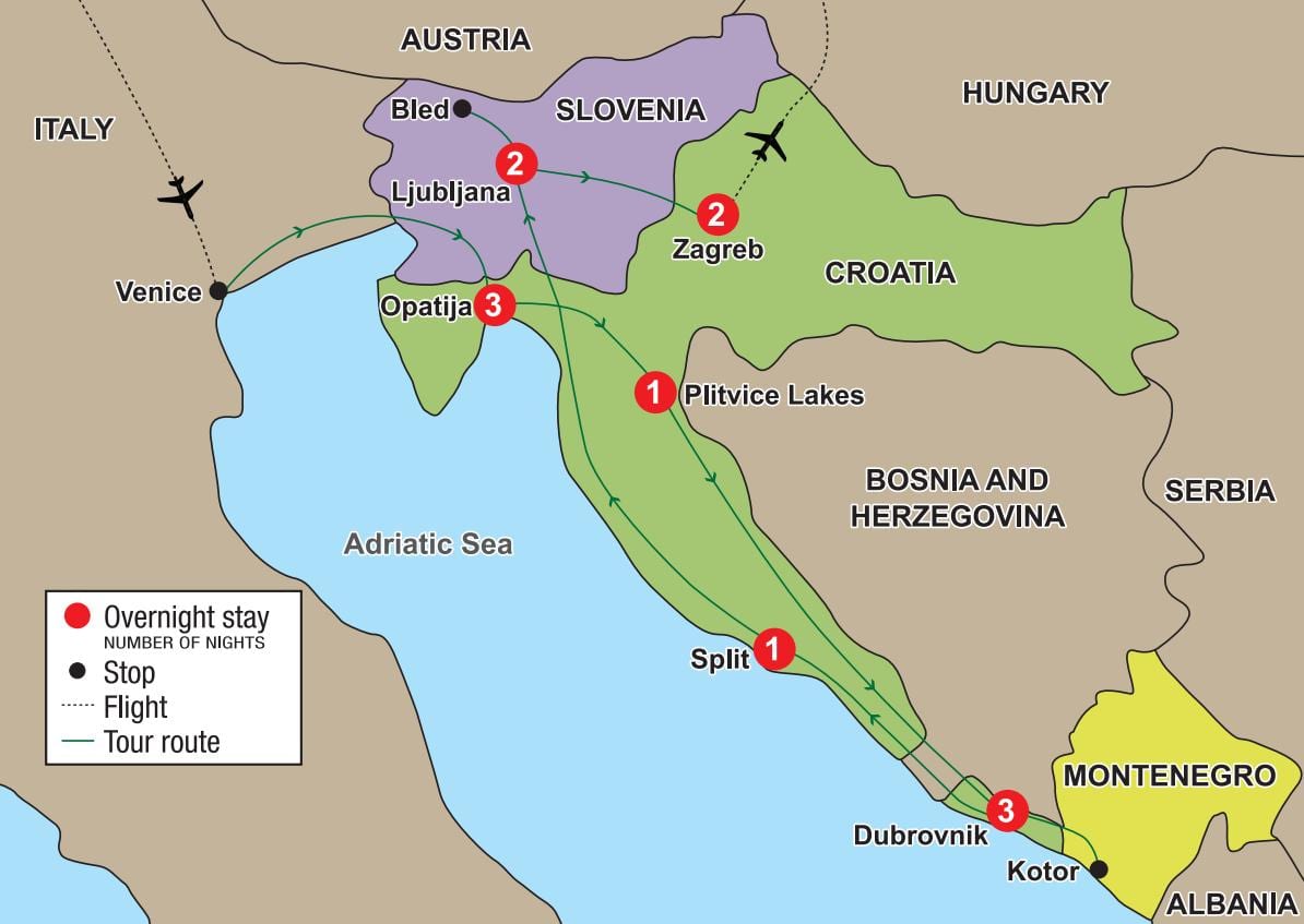 kort rijeka króatíu
